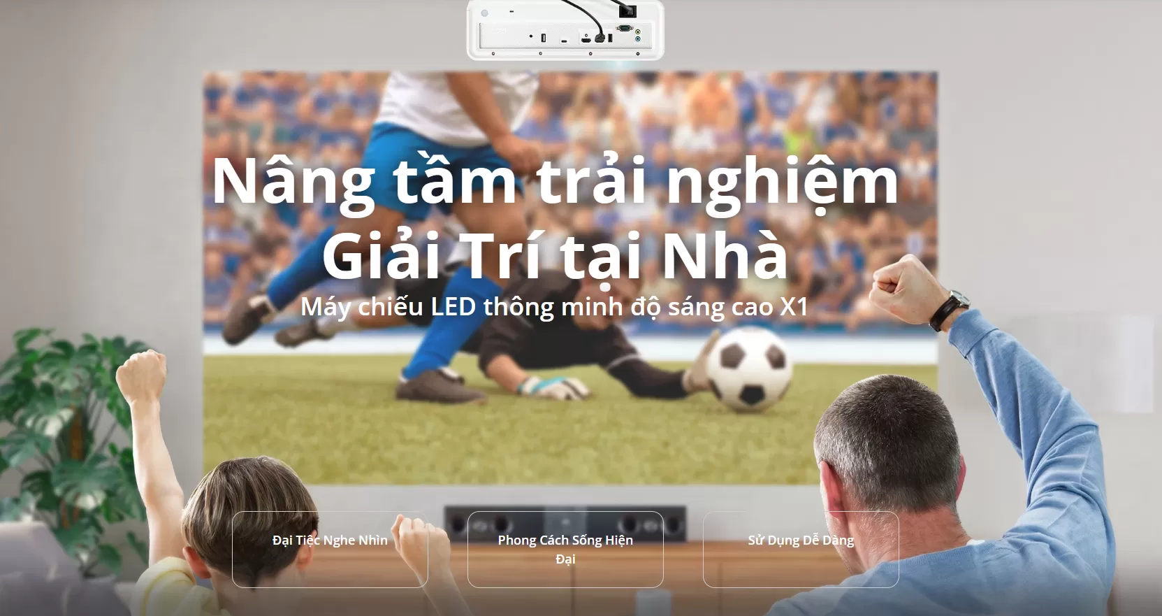 Máy chiếu Led Thông minh Viewsonic X1